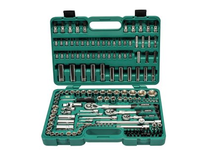 HONITON Sada hlavic 1/4"-3/8"-1/2" 155 dílů