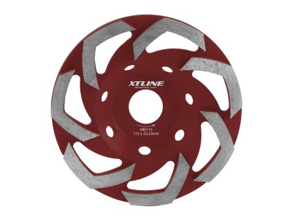 XTLINE Kotouč diamantový brusný segmentový | 125x22,2 mm