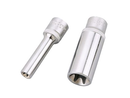 HONITON Hlavice nástrčná TRX-E 1/4" | E6 prodloužená