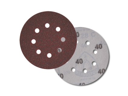 KLINGSPOR Brusný výsek na suchý zip PS 18 EK | 125 mm zr. 240, GLS5