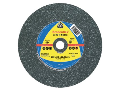 KLINGSPOR Kotouč řezný na nerez/ocel A 36 Supra | 115x2x22,2 mm