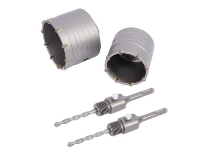 STAVTOOL Vykružovací korunka + trn do zdiva SDS PLUS | 65, 80 mm