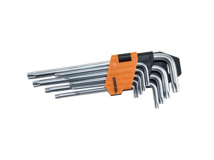 STAVTOOL Sada prodloužených TRX klíčů s otvorem | T10-T50 9 dílů