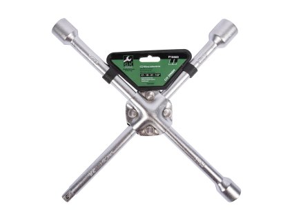 GK TOOLS Klíč křížový na kola | 1/2", hlavice 17,19,21 mm