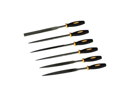 STAVTOOL Sada jehlových pilníků 6 dílů | 180 mm