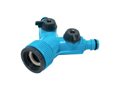 XTLINE Rozdvojka s ventily pro 2 rychlospojky | 3/4”