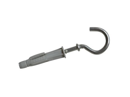 TTT Hmoždinka uzlovací s lemem a háčkem UH-LC | 6x38 mm 1bal/50ks