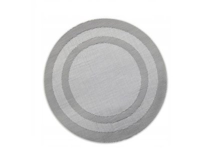 prostírání d38cm, ŠEDÉ, HNĚDÉ proplétané