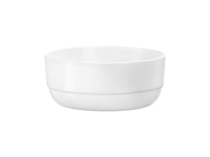 miska d12cm polév. BUFFET, 1ks, bílá, 0,4l, v.51mm, opál.sklo