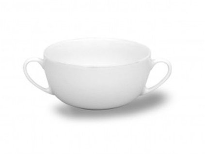 miska 420ml polév.SAPHYR, 2ucha, porcelán, 2.jakost