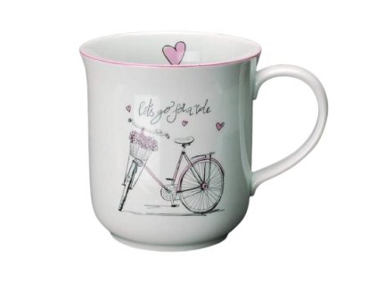 hrnek 1,5l GOLEM-DÁM.KOLO, čes.porcelán