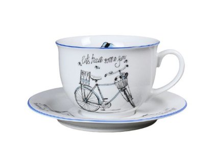 šapo 500ml, 1ks, OLGA-PÁNSKÉ KOLO, čes.porcelán