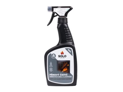 čistič pěnový 500ml SOLO,skel krbů a lamp,spray