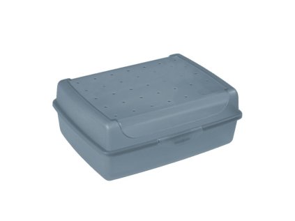 box 1,0 l klick-Box, sev.modrá, 17x13x6,5cm, svačin., plast