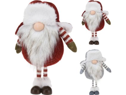 SKŘÍTEK 32cm, stojící, 2druhy, textil, dek.