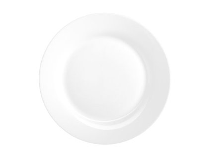 talíř d27,0cm mělký, masový, JANE, 2.jakost, bílý klasic., porcelán