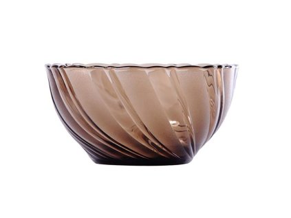 miska 370ml, 1ks-Sépie, BEAU RIV., d12x5,9cm,DURALEX, sklo