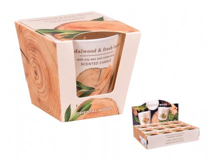 Svíčka ve skle SANDALWOOD vonná 115g