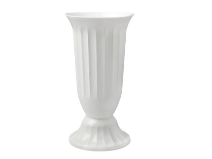 Váza hřbitovní FLAKON TULIP plastová d22x46cm