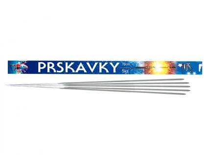 Prskavky Vánoční 70cm 5ks