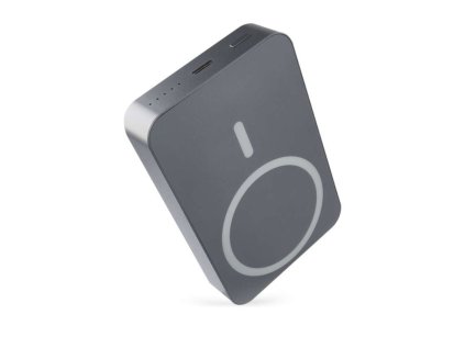 Powerbanka EMOS WI 1046, 10 000 mAh, 20 W+Wireless, šedá