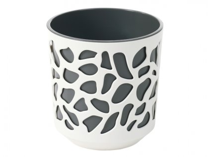 Obal na květník DUET plastový d25x27cm