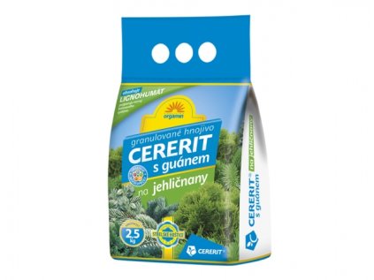 Hnojivo CERERIT ORGAMIN s guánem na jehličnany a keře 2,5kg
