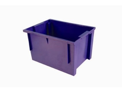 přepravka 40x30x24,0cm POLYPACK modrá, 13kg