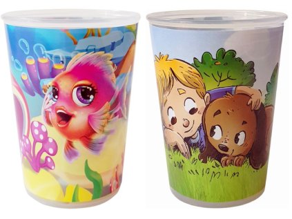 kelímek 2,5dl, IML-POTISK, dětský, plast