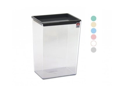 krabice-dóza vys.1500ml, mix barev, plast