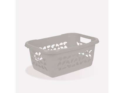koš 32,0l na čisté pr., JOST, sever.šedý, 55x40x23cm
