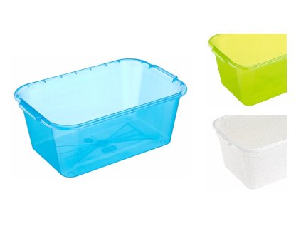 dřez 9l obdél. 35,0x24,0x13,5cm, transp.plast