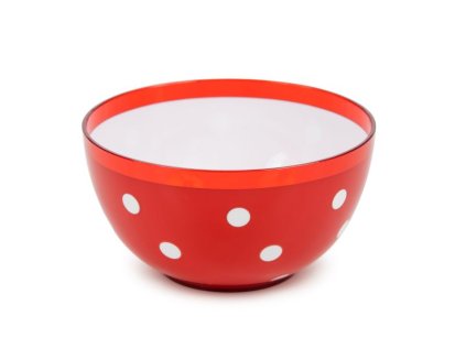 miska 0,7l MARUSYA červ., d13,7x7,3cm, plast