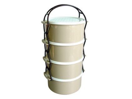 jídlonosič 4D (4x1,0l) NEBALENÝ, plast