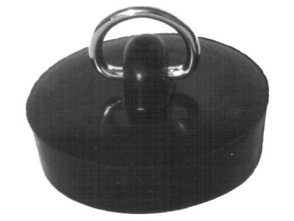 zátka umyv.d39-1/1/4 palce, černá bal.