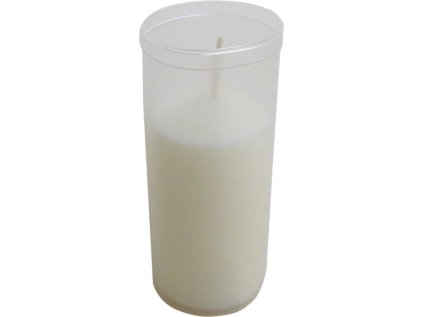 svíčka hřbit.100g, bílá TBL, 24hod., vklad