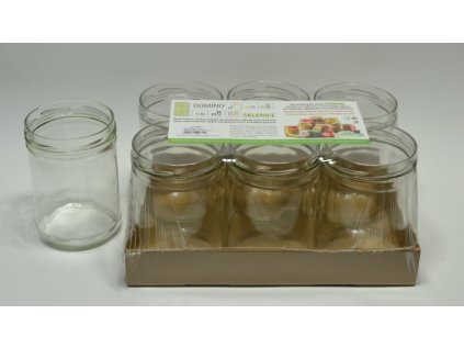 sklen.zavař. 875ml- 6ks-STURZ-rovná, TO100