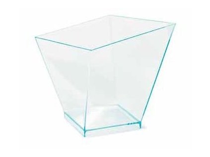 pohárek 120ml 4boký Charme 65x65x68mm,plast