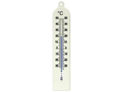 teploměr 24x5cm univ., -30°C+50°C, PLASTIK II PO15,7,