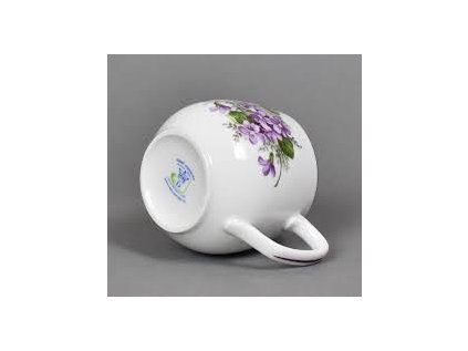 hrnek 300ml BAŇÁK-FIALKY 8354 V1+V3, čes.porcelán