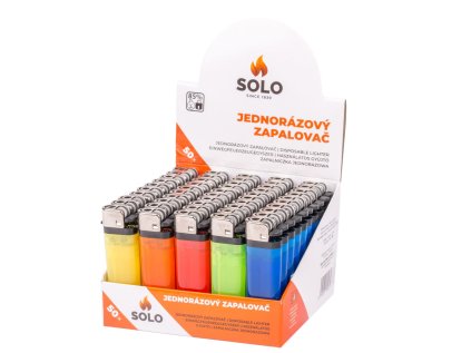 zapalovač SOLO jednorázový, kamínkový