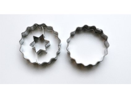vykr. 0867 Kol.vroub.malá, 3,8cm, 2ks /b.SKIN