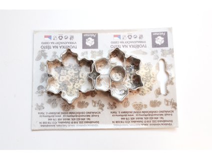 vykr. 0869 Kytičky vr.malé, 4,4cm, 2ks /b.SKIN/