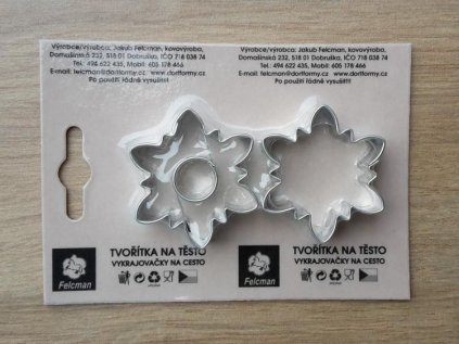 vykr. 0874 Růže, 4,1cm, 2ks /b.SKIN/