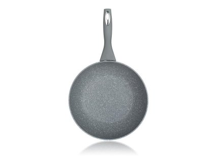 pánev d28x5,8cm CUISINO GRAN.GREY, nepř.p.,indukce
