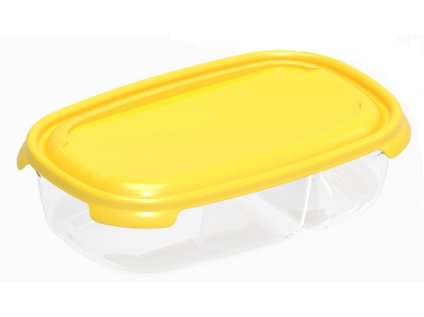 box 0,25l+0,5l PRIMO, 20,5x16,5x 6cm, dělený, plast