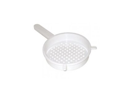 cedník d18cm na halušky-díry d12mm-plast