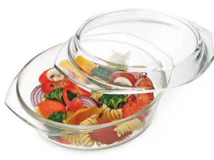mísa 2,0 l kulatá+0,9l víko,d22,8x10,2cm,var.sklo,zapék. SIMAX