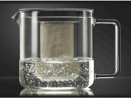 konvice 1,3l FROM sítko NR, sklo/plast