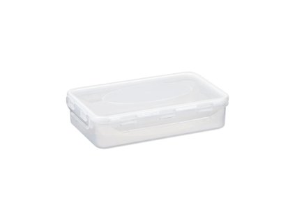 box 0,90l klick AIRTIGHT 22x14x 5,0cm, těsn.pryž, plast